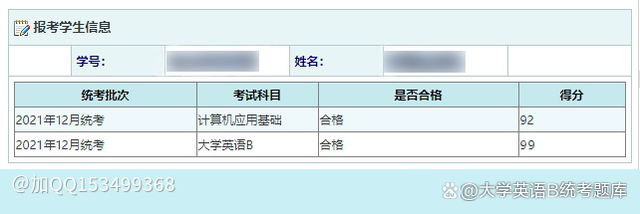 2023年大学英语B统考题库网考最新试题题库